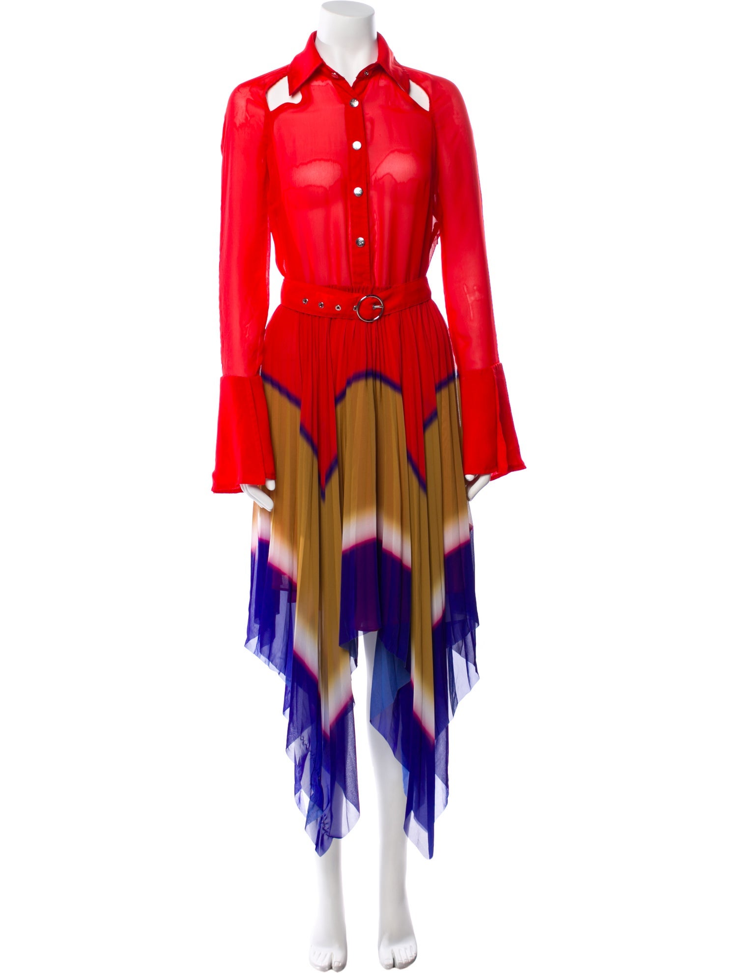 Thebe Magugu Printed Long Dress