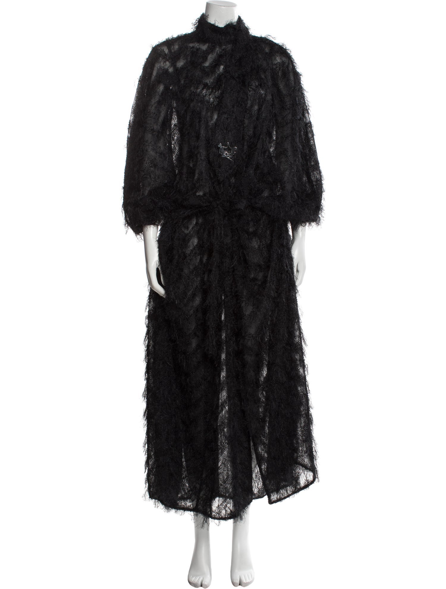 Thebe Magugu Mock Neck Long Dress w/ Tags