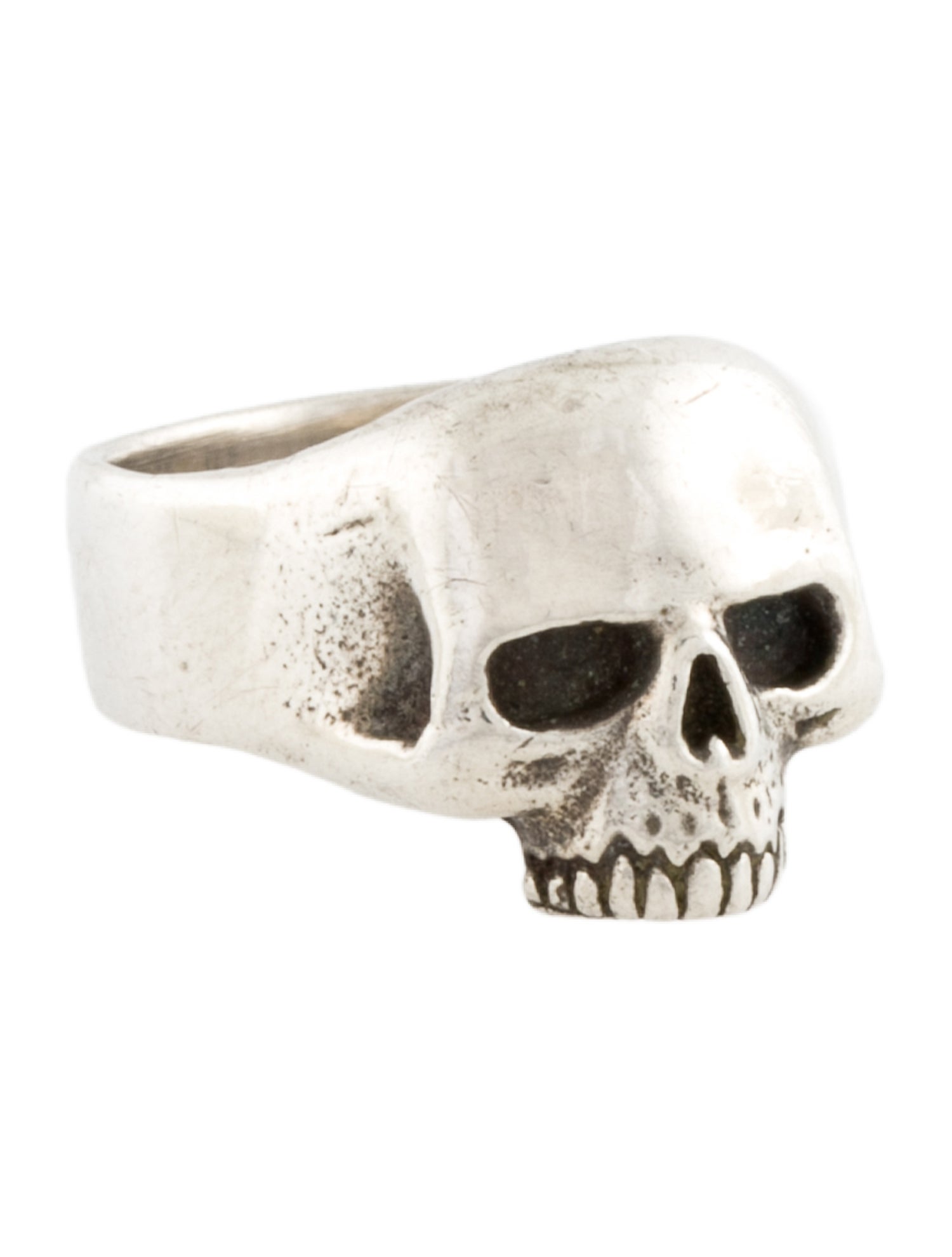 The Great Frog New Skool Skull Ring