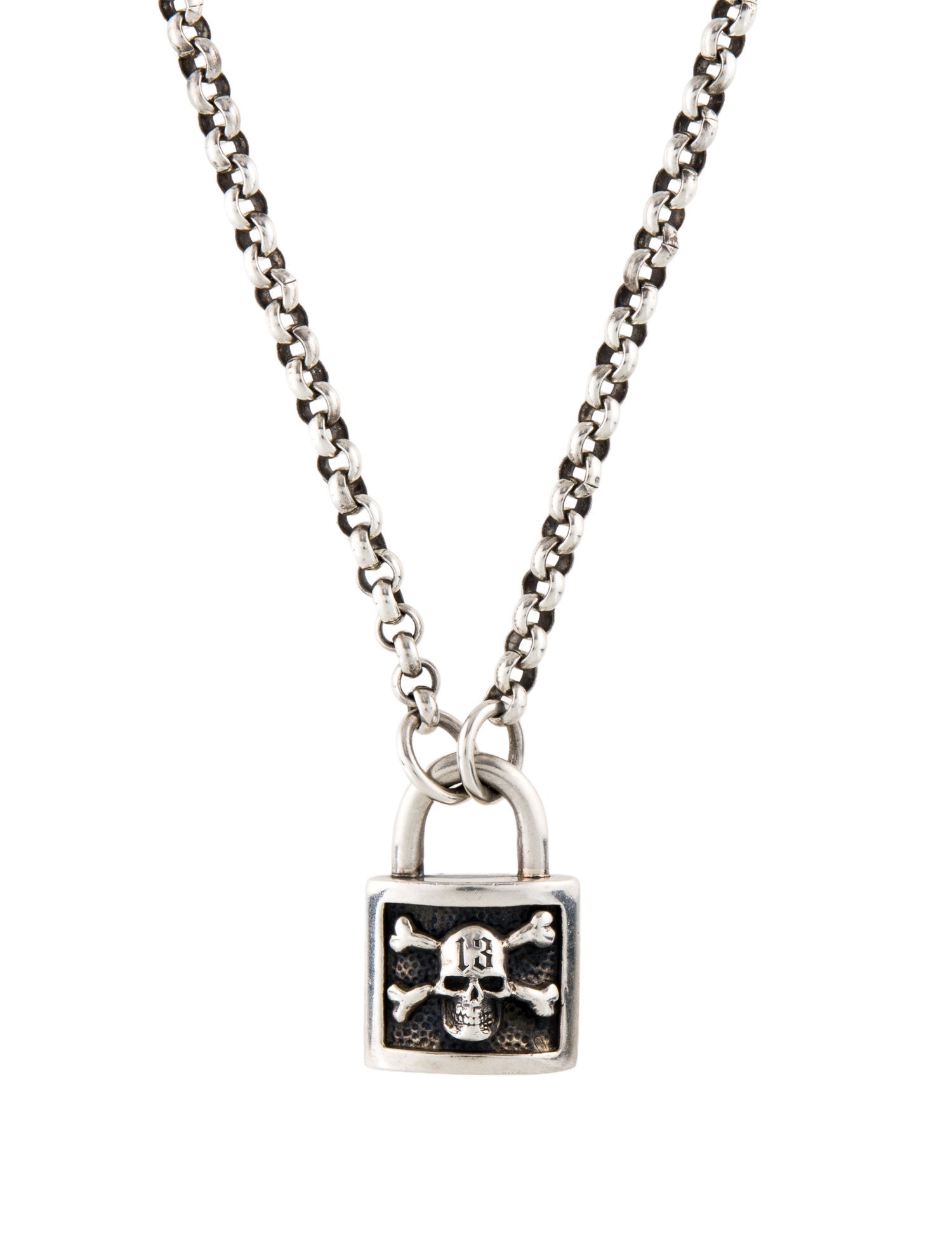 The Great Frog Large Padlock Pendant Necklace