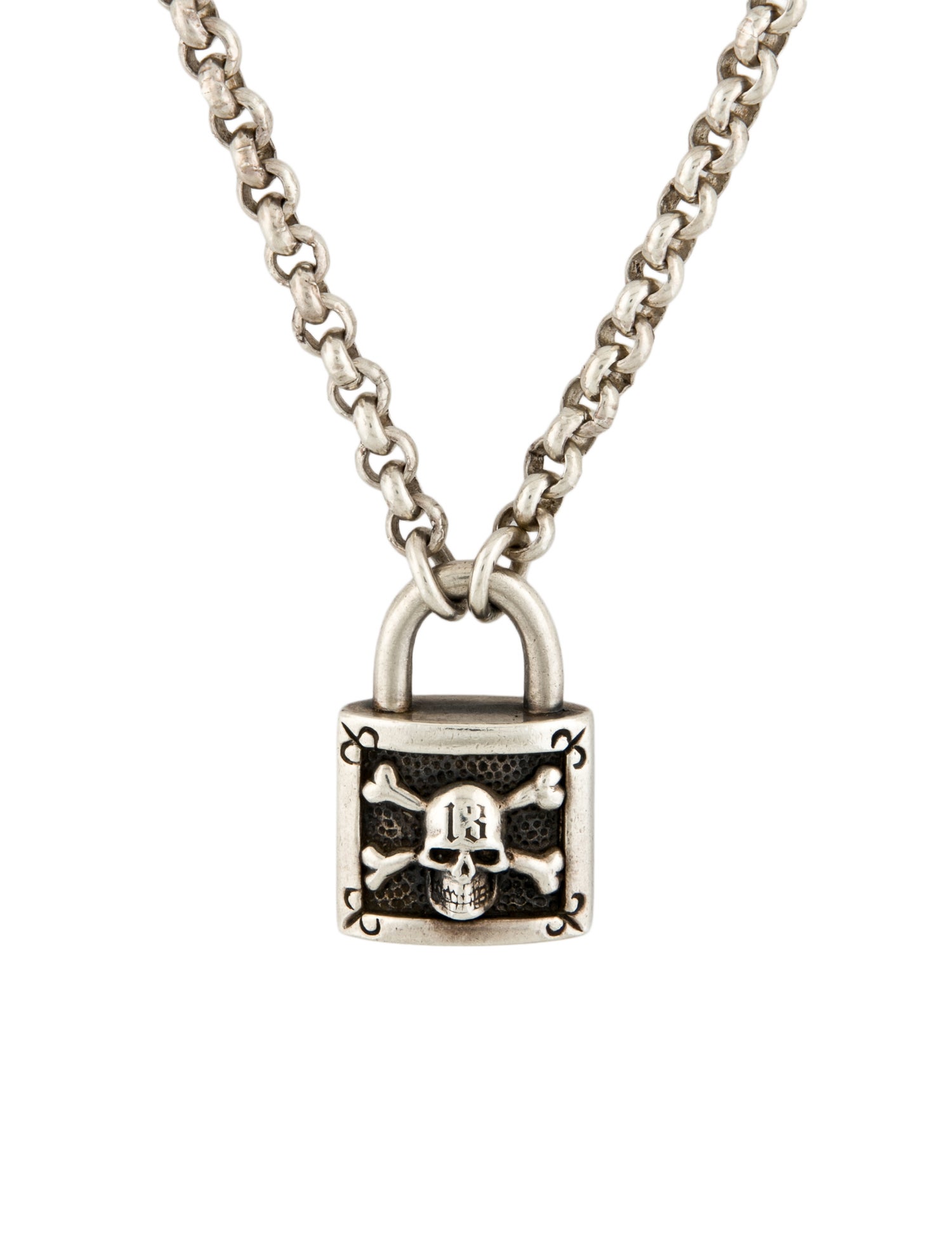 The Great Frog Padlock Toggle Pendant Necklace