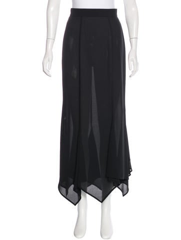 Thierry Mugler A-Line Maxi Skirt
