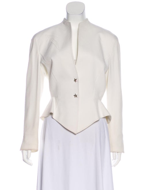Thierry Mugler Embellished Structured Jacket