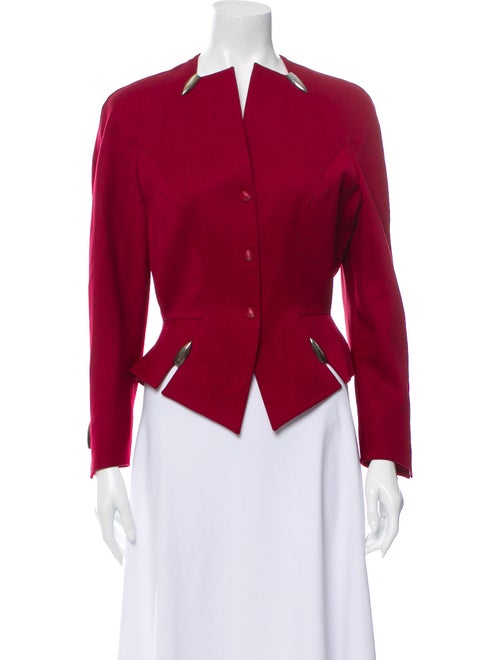 Thierry Mugler Wool Evening Jacket Wool