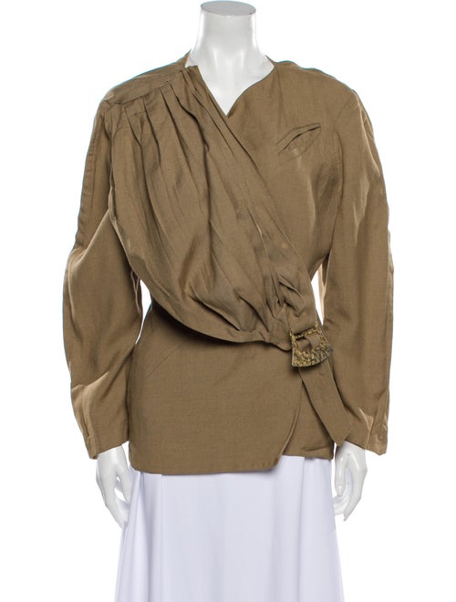 Thierry Mugler Jacket Brown