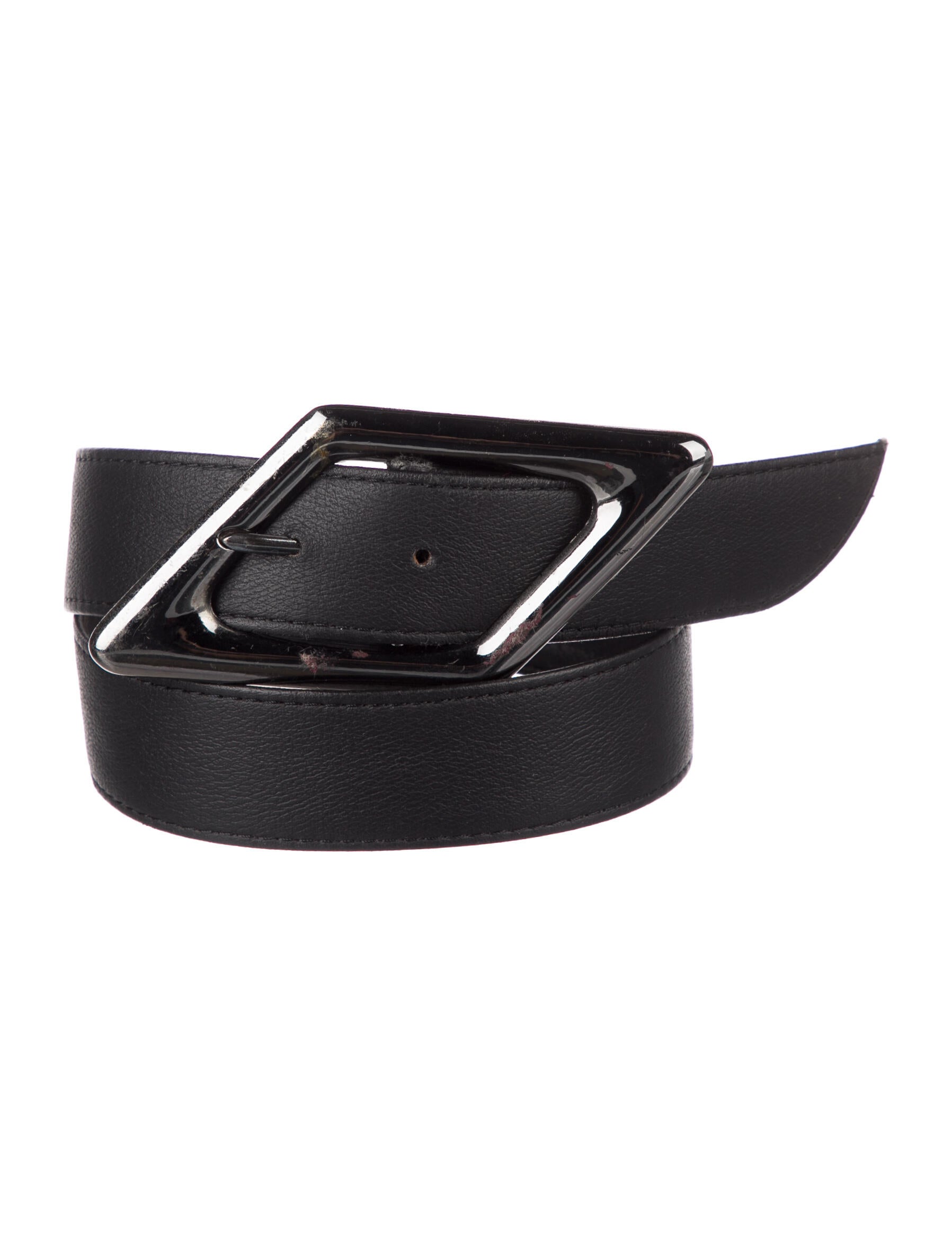 Thierry Mugler Leather Belt Kit Black Belts, Accessories THI24194