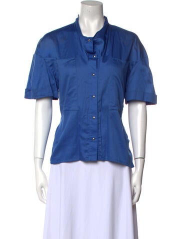 Thierry Mugler Tops Vintage 1980's Button-Up Top Us6, Fr38 | M