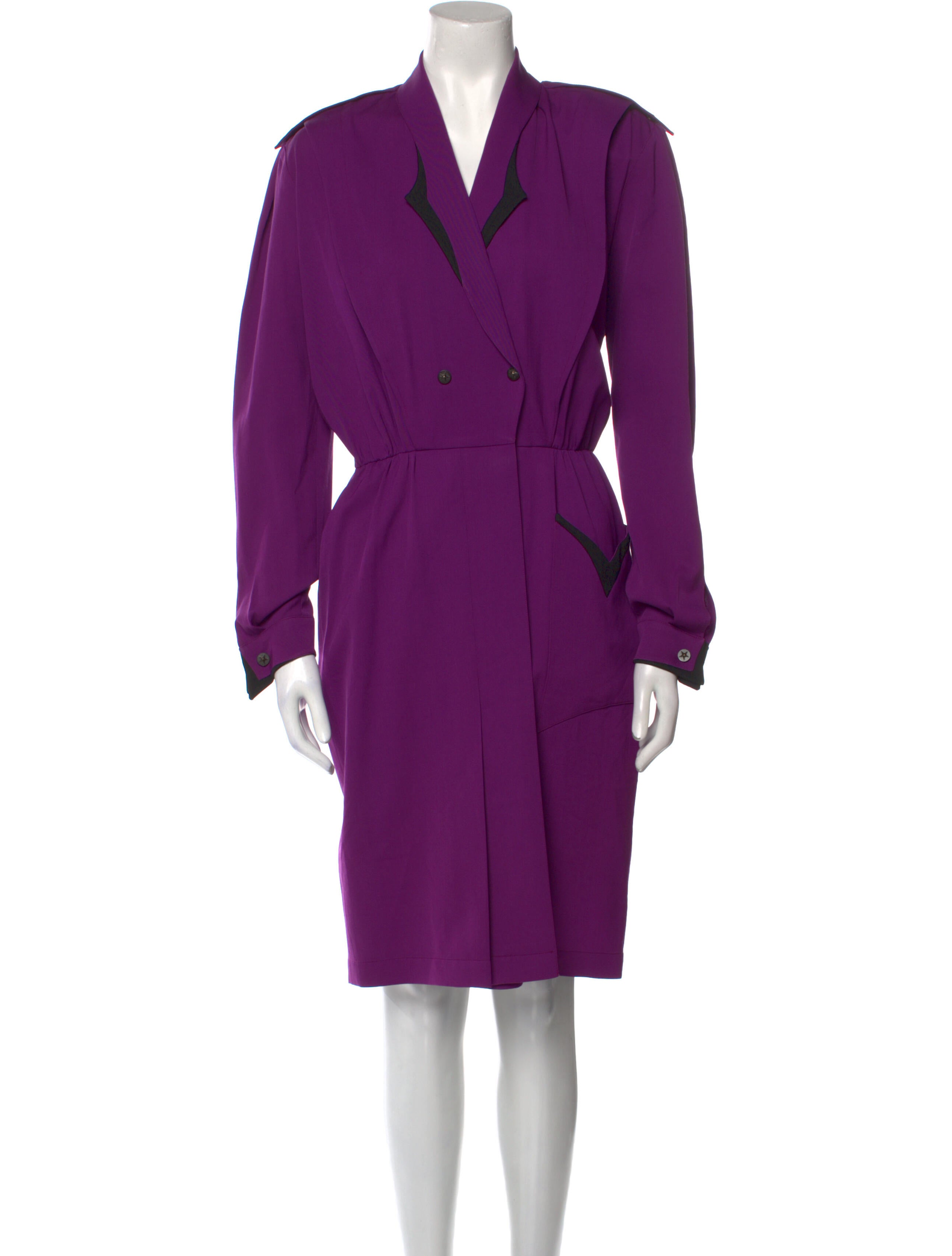 Thierry Mugler Vintage Midi Length Dress