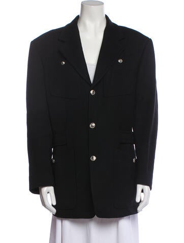 Thierry Mugler Coats Vintage 1990's Peacoat Us14, Fr46 | XL