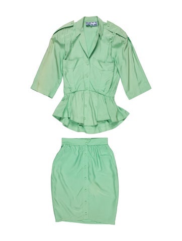 Thierry Mugler Suits and Sets Vintage 1980's Skirt Set Us4, Fr36 | S