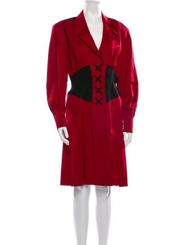 Thierry Mugler Dresses Vintage Knee-Length Dress M