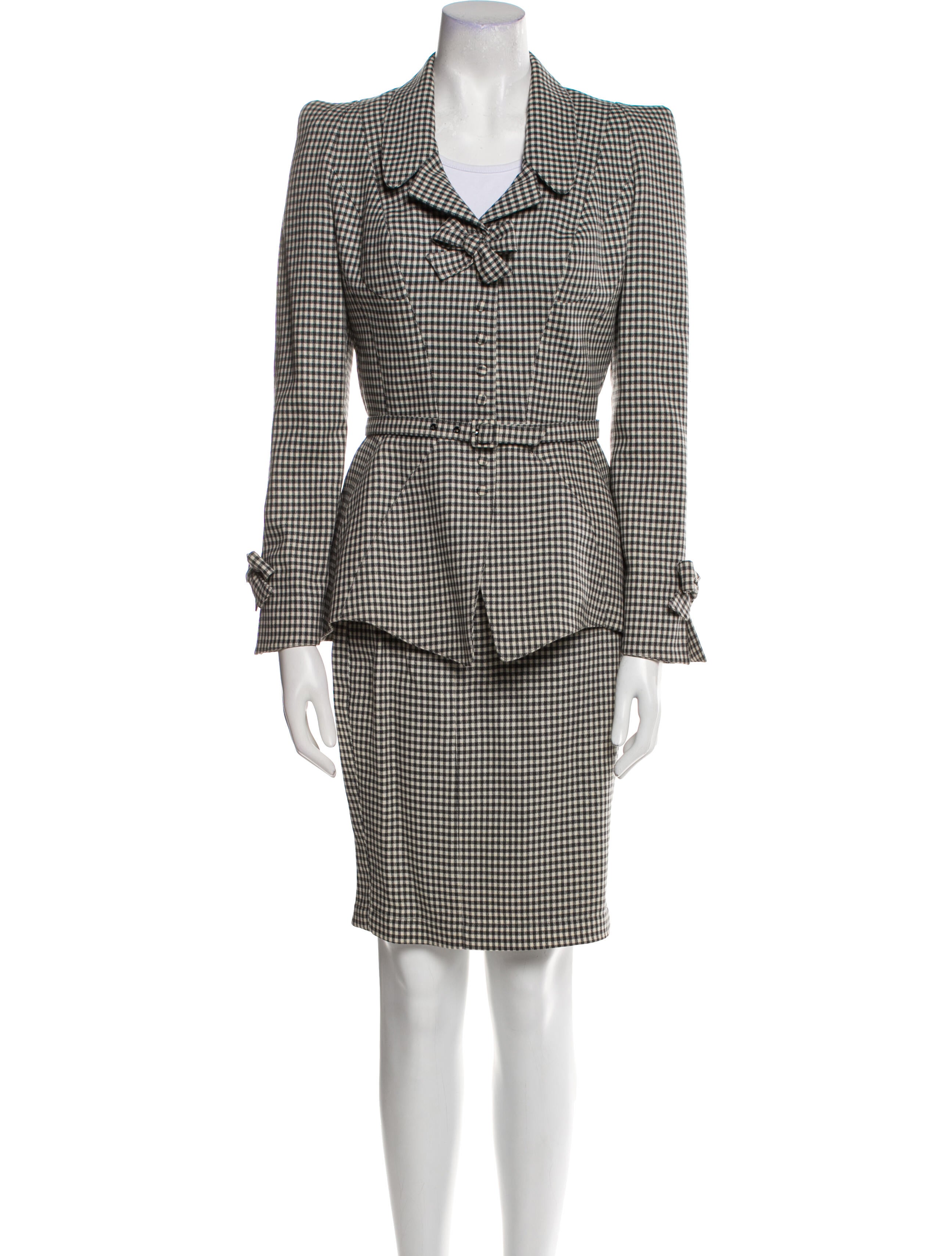 Thierry Mugler Vintage 1990's Skirt Suit
