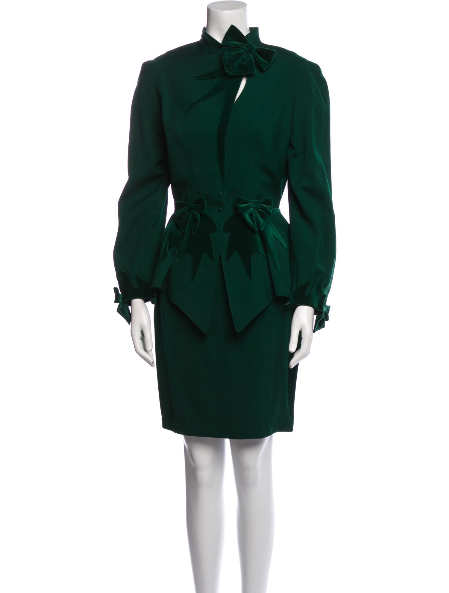 Thierry Mugler Vintage 1995 Skirt Suit
