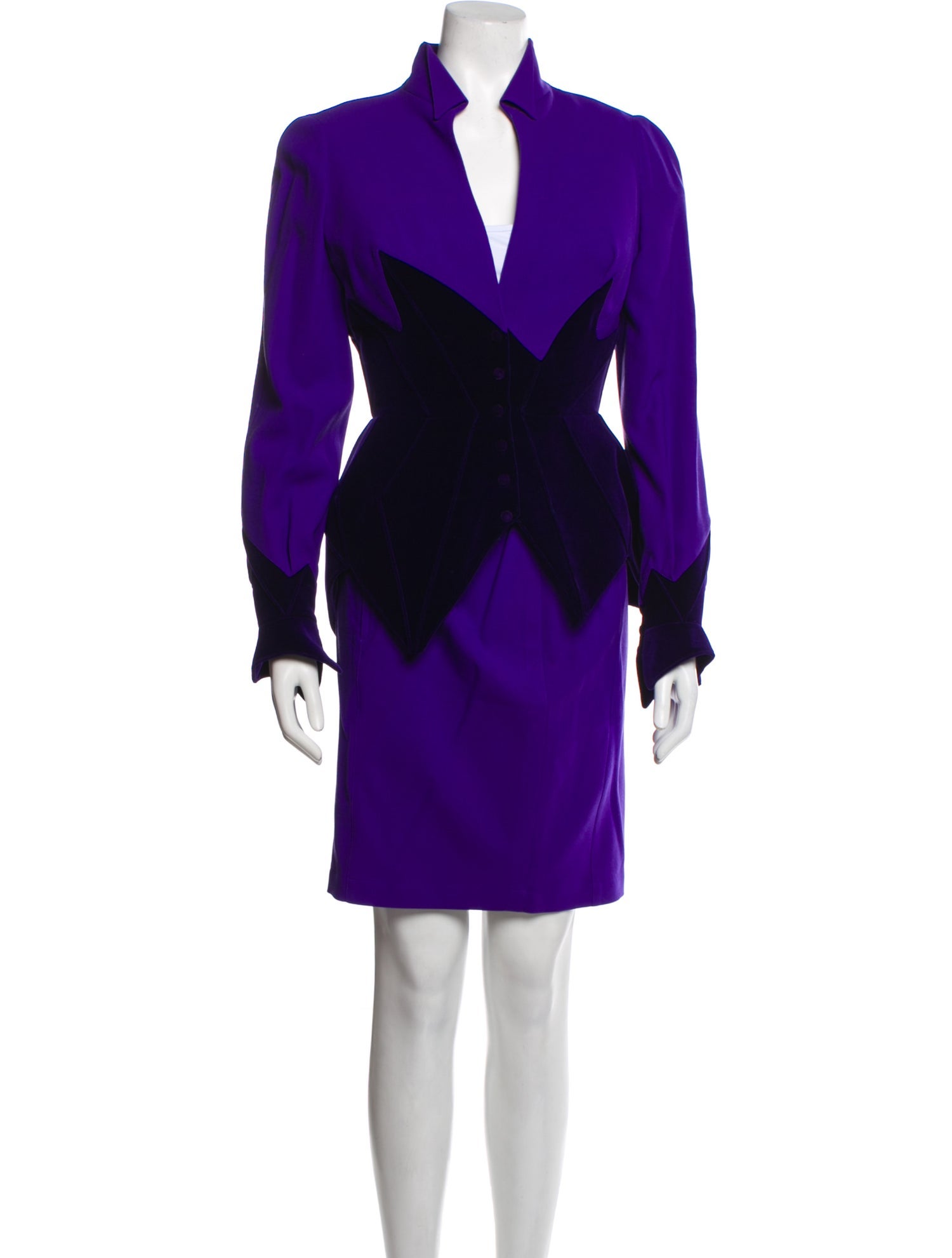 Thierry Mugler Vintage 1995 Skirt Suit