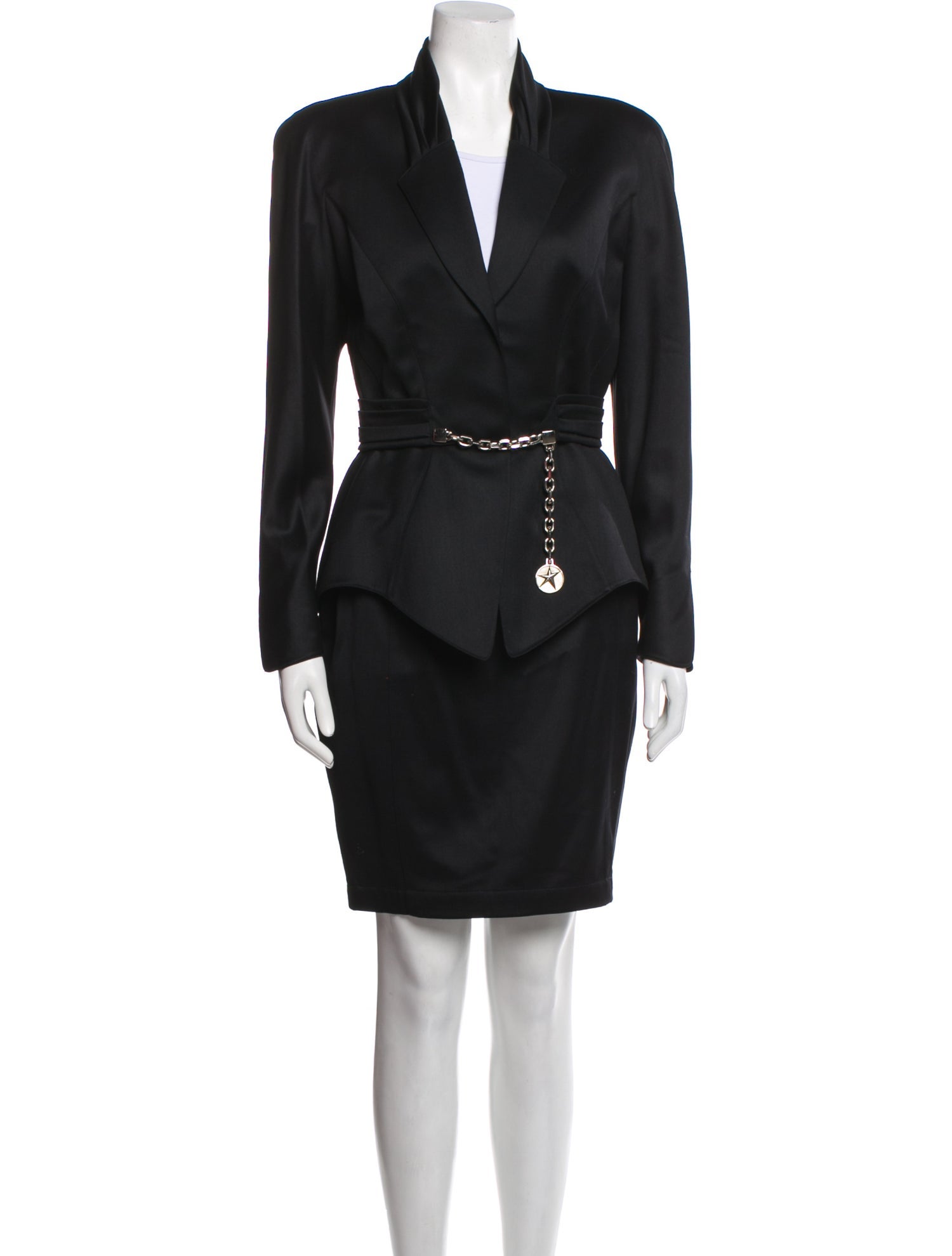 Thierry Mugler Vintage 1980's Skirt Suit