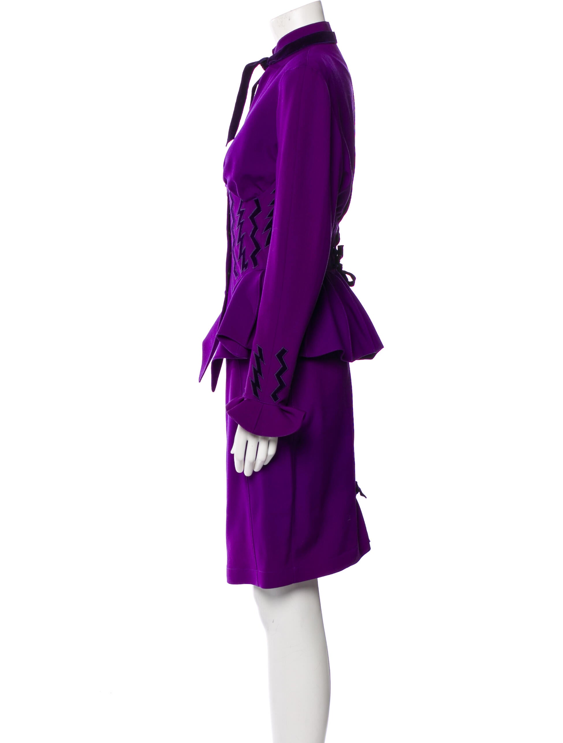 Thierry Mugler Vintage 1988 Skirt Suit