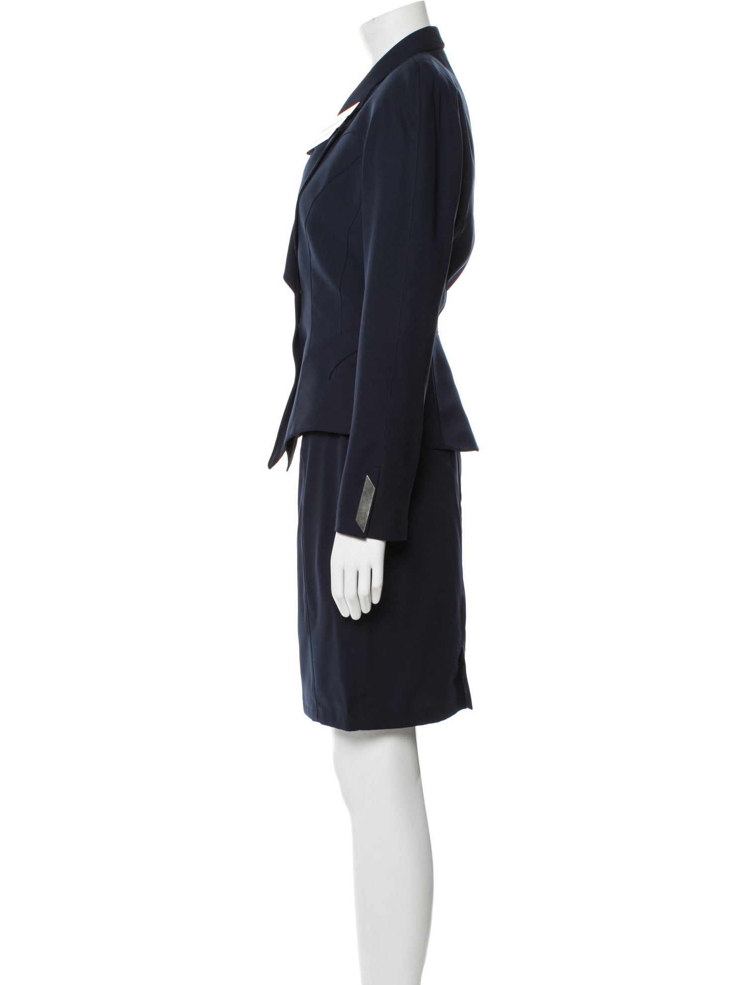 Thierry Mugler Vintage Late 1980's - Early 1990's Skirt Suit