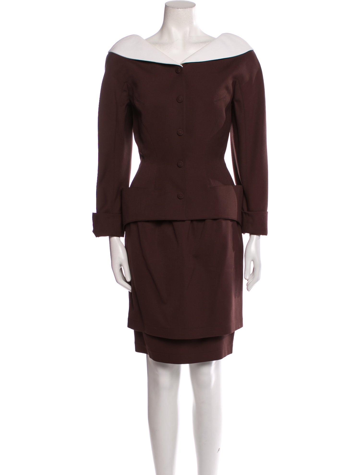 Thierry Mugler Vintage 1996 Skirt Suit