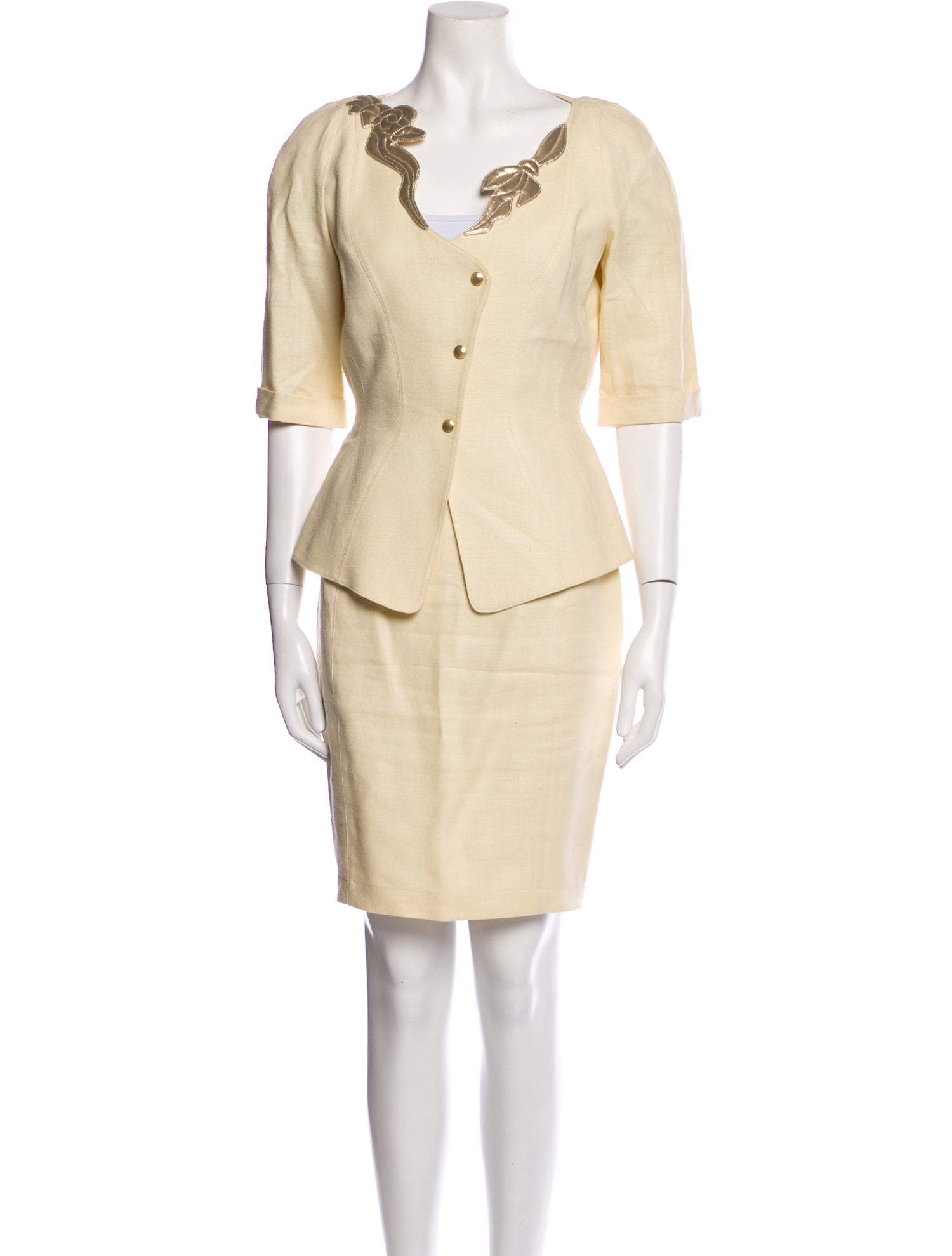 Thierry Mugler Vintage 1990's Skirt Suit