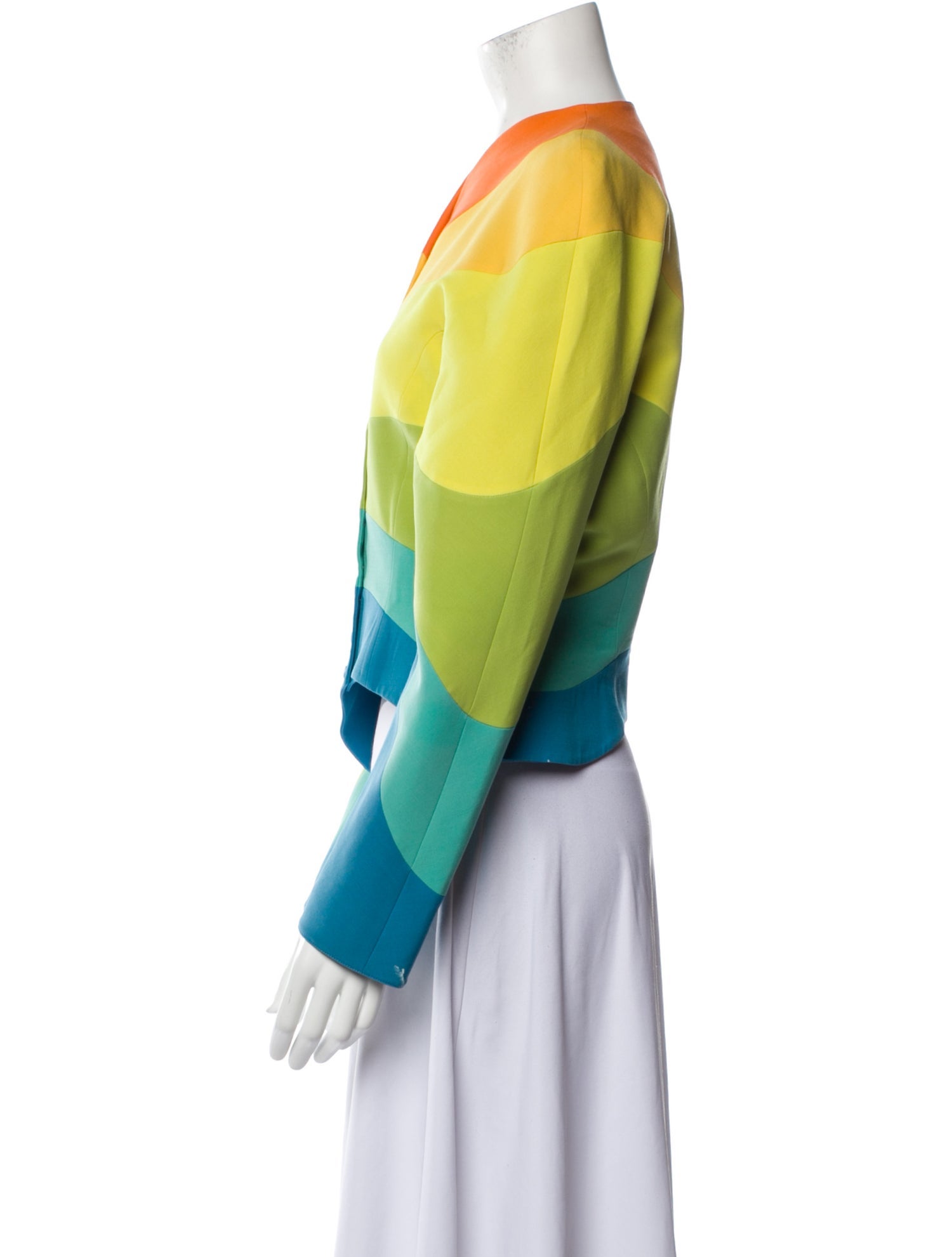 Thierry Mugler Vintage 1990 Jacket - Yellow Jackets, Clothing