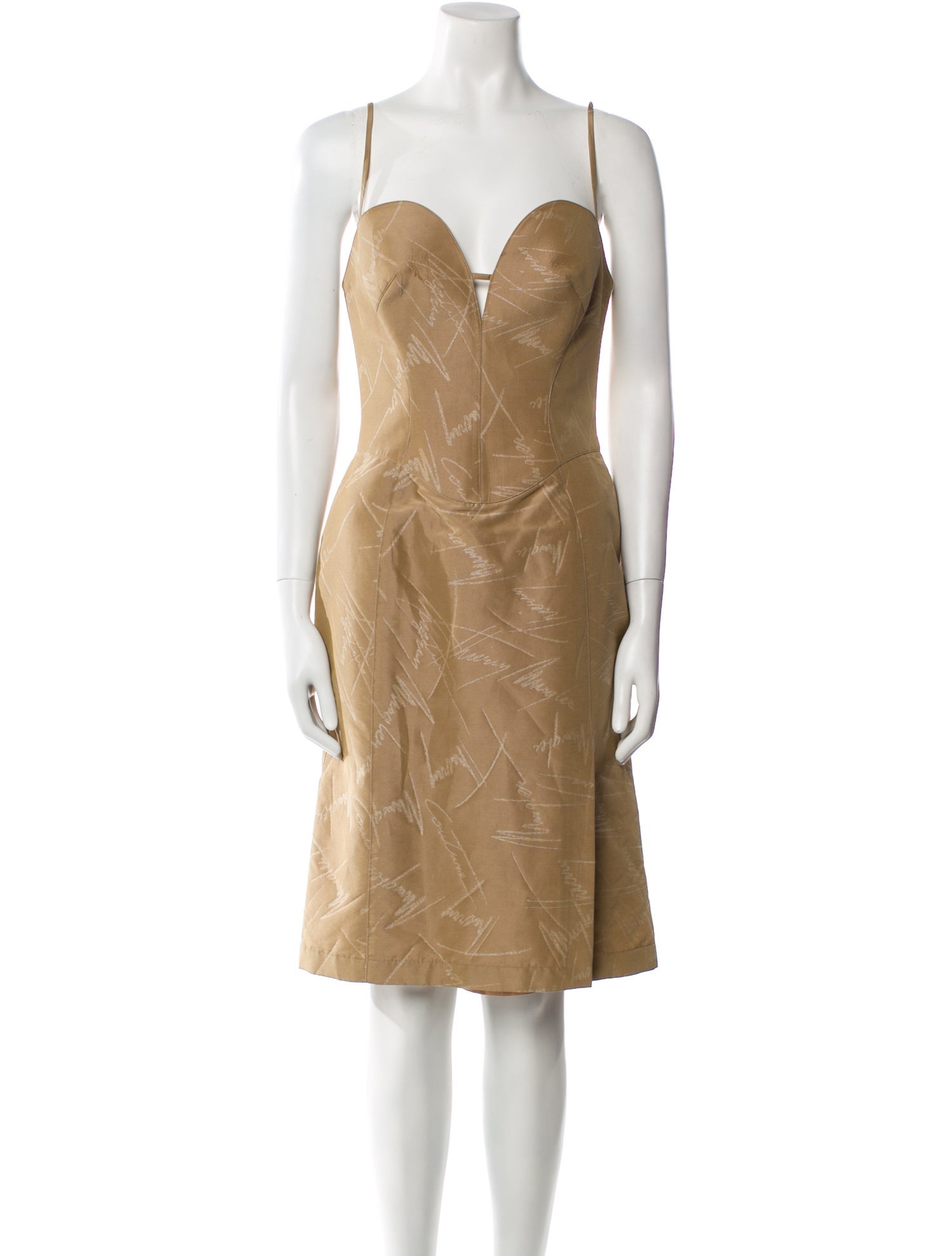 Thierry Mugler Vintage Knee-Length Dress w/ Tags