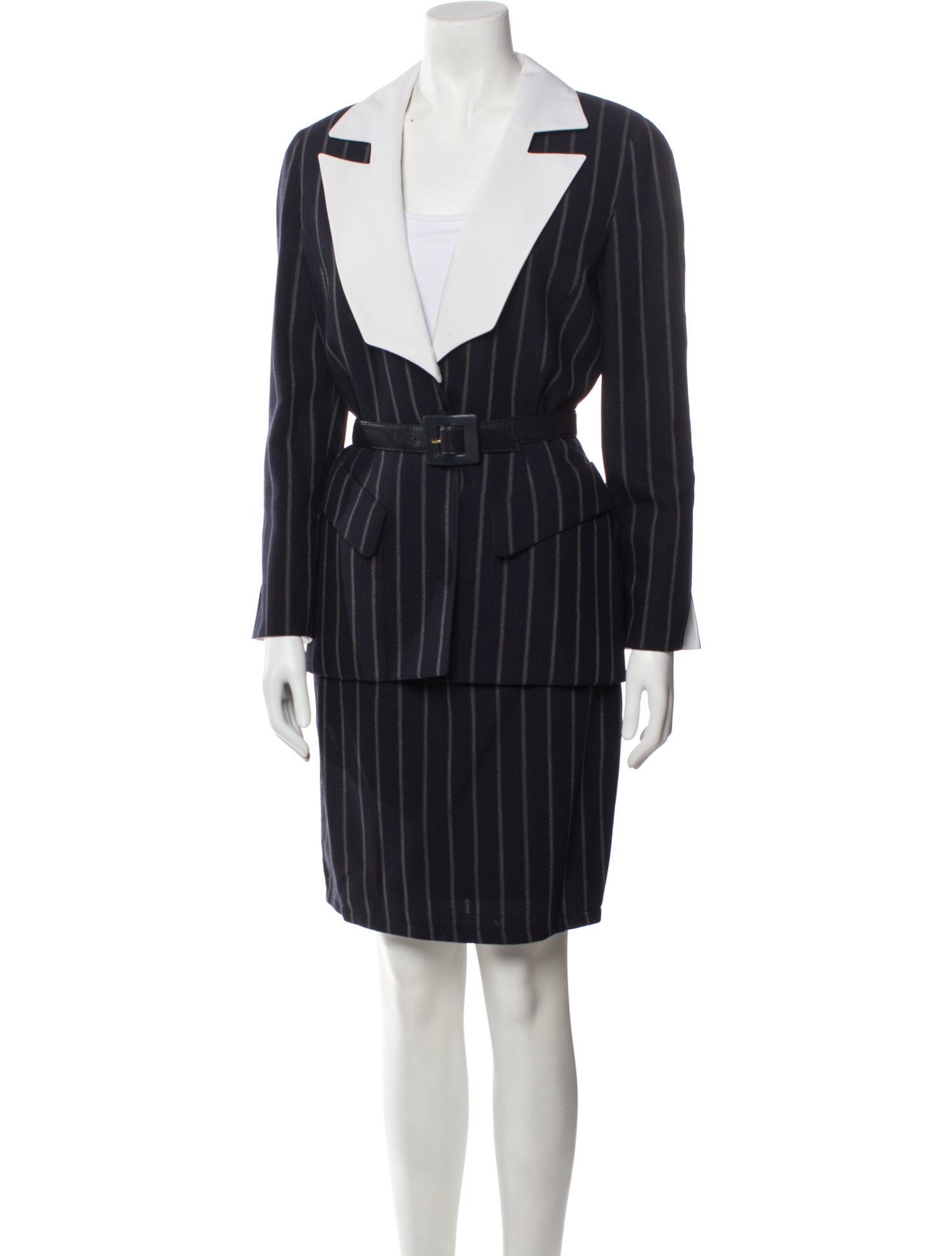 Thierry Mugler Vintage 1990's Skirt Suit