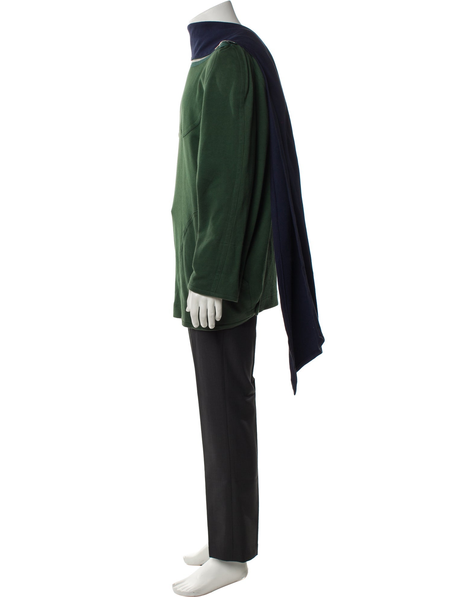 Thierry Mugler Turtleneck Long Sleeve Pullover