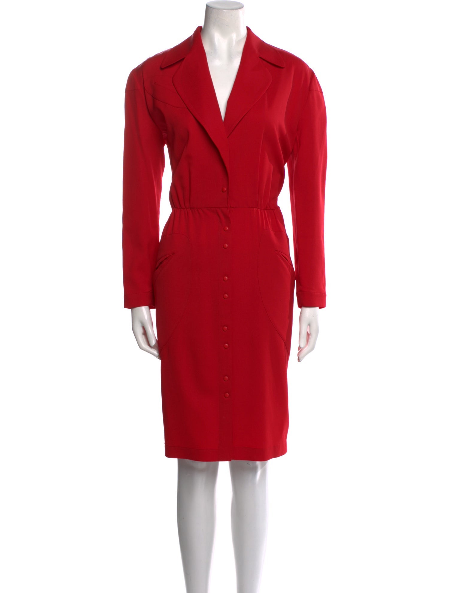 Mugler Vintage Knee-Length Dress