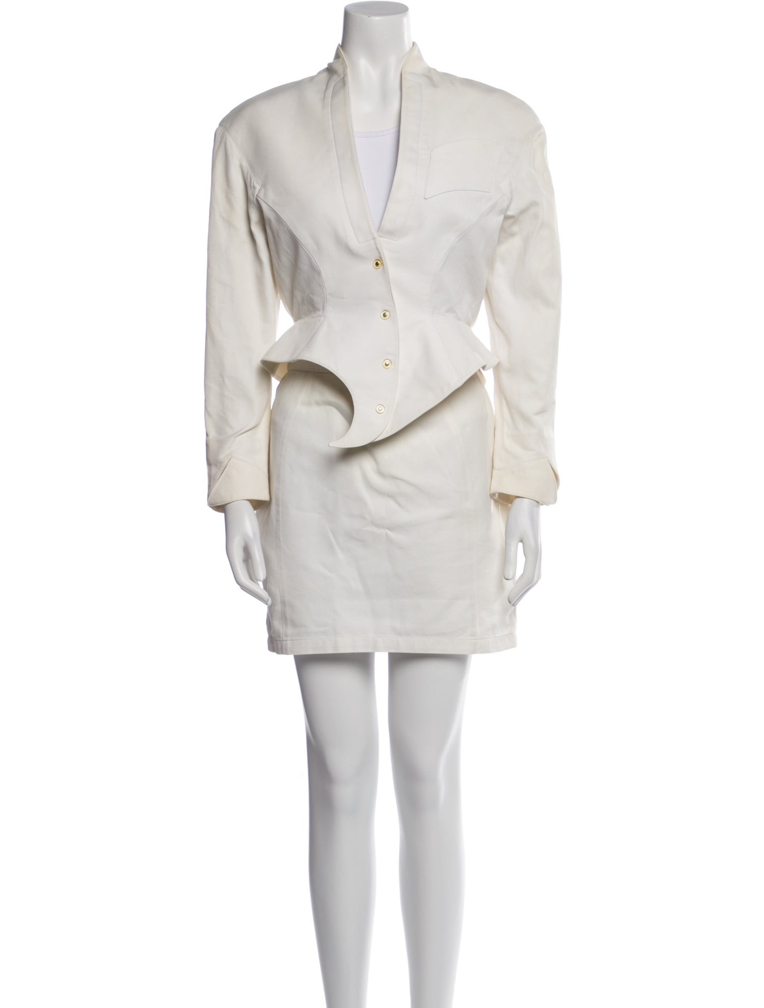 Thierry Mugler Vintage 1988 Skirt Suit