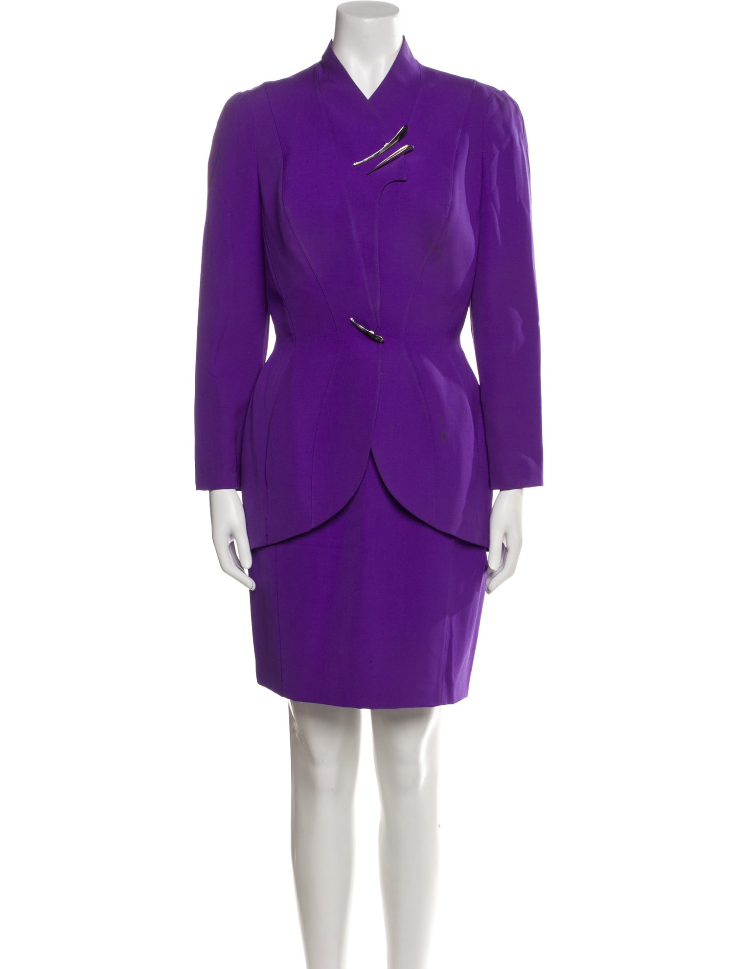 Thierry Mugler Vintage 1990's Skirt Set