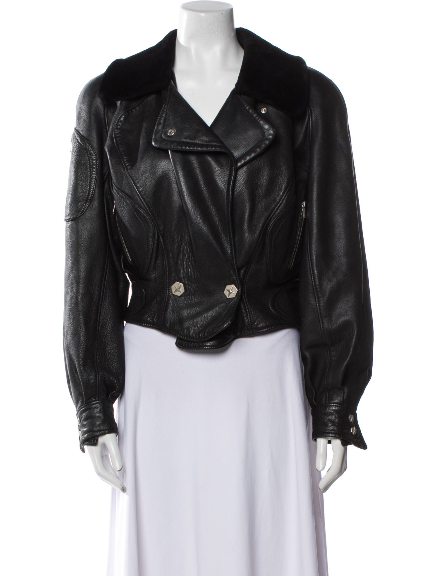 Thierry Mugler Activ Vintage Late 1980's - Early 1990's Biker Jacket