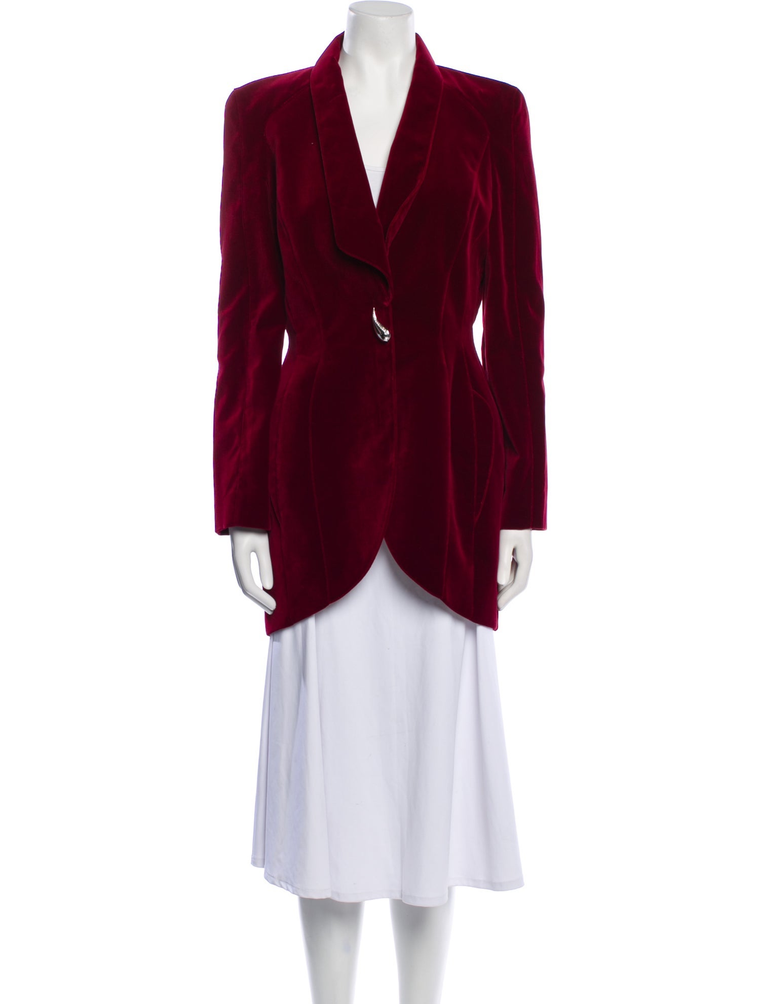 Thierry Mugler Vintage 1996 Peacoat