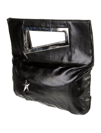 Thierry Mugler Leather Top Handle Bag