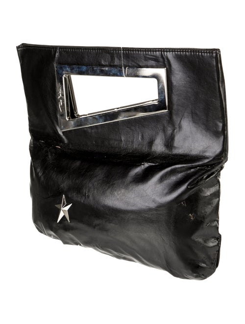 Thierry Mugler Leather Top Handle Bag