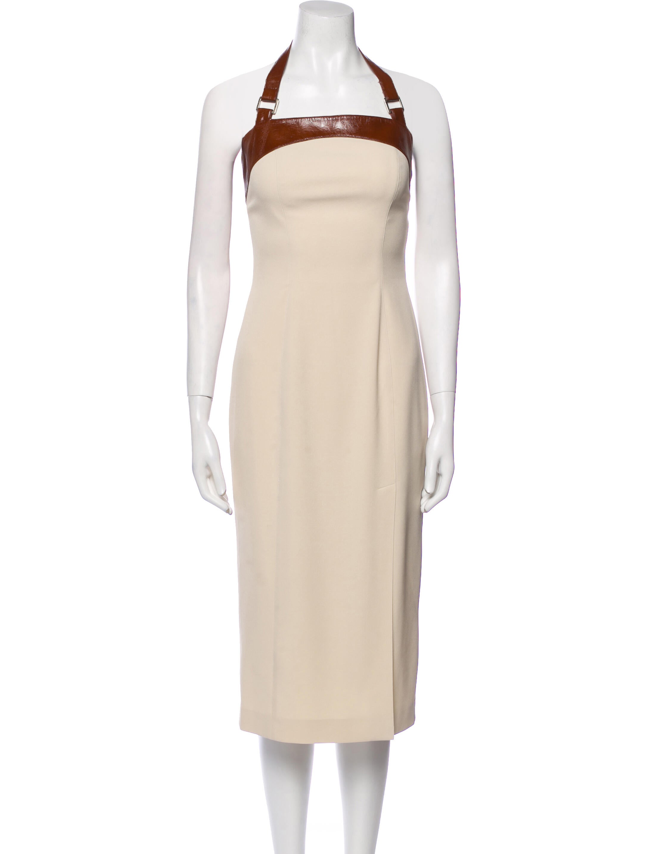 Mugler Vintage Midi Length Dress