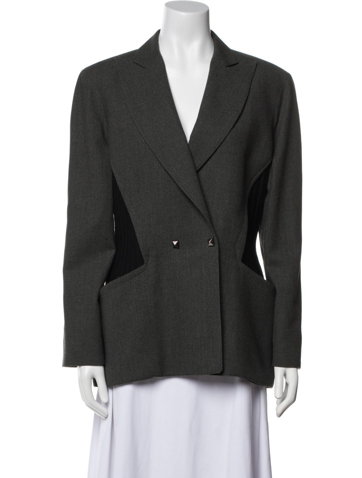 Thierry Mugler 1990's Wool Blazer