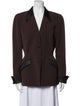 Thierry Mugler 1990's Wool Blazer