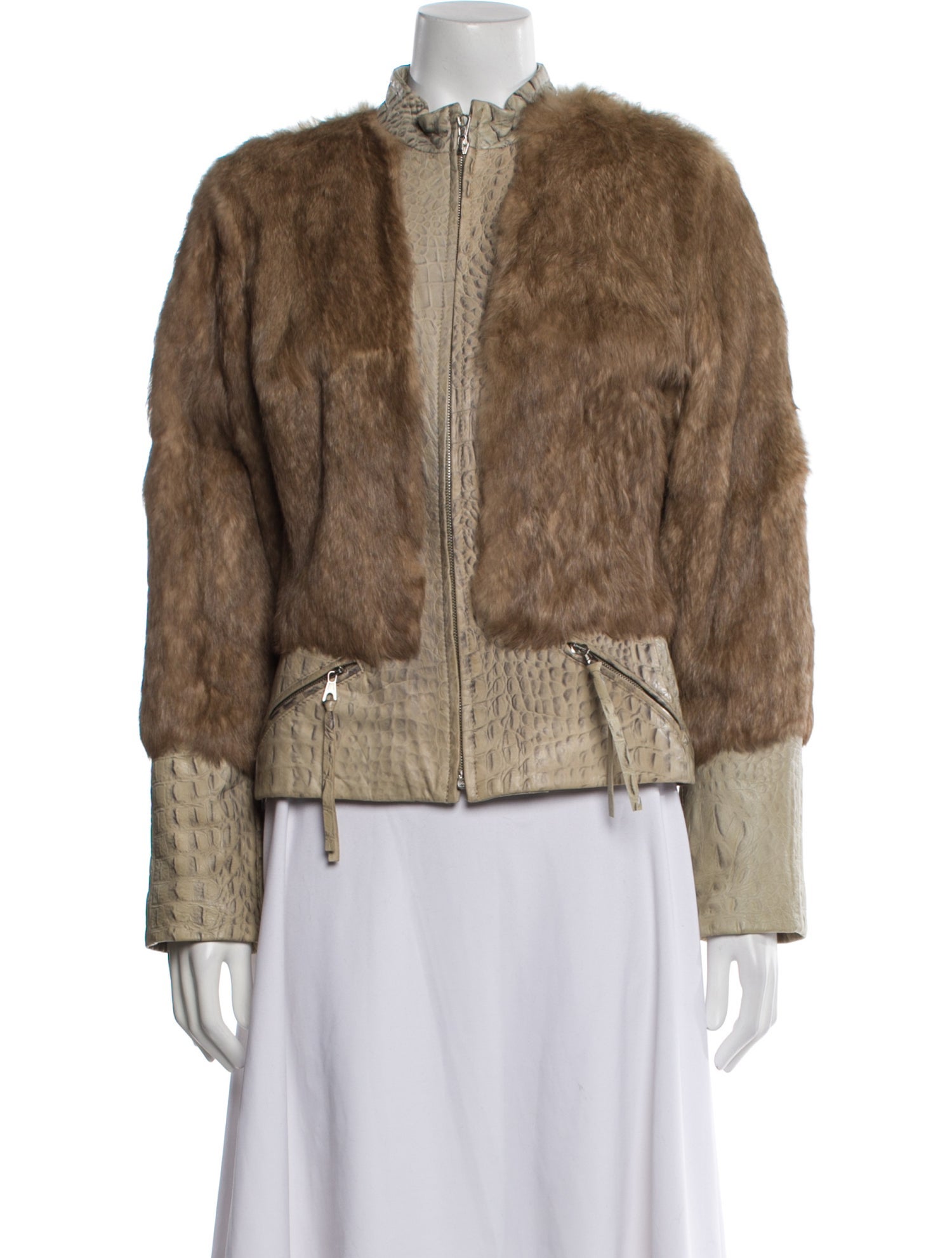 Thierry Mugler Vintage 2002 Fur Jacket