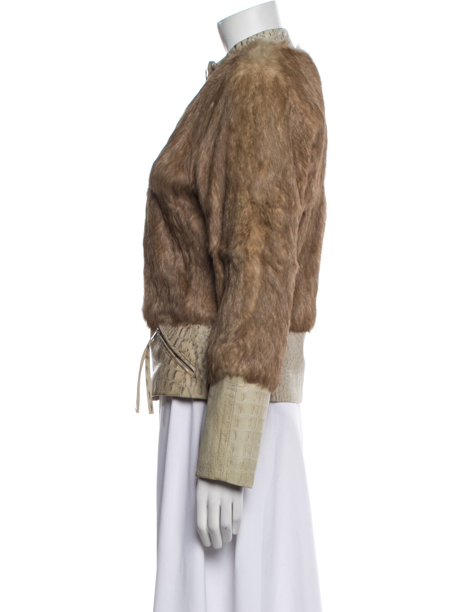 Thierry Mugler Vintage 2002 Fur Jacket