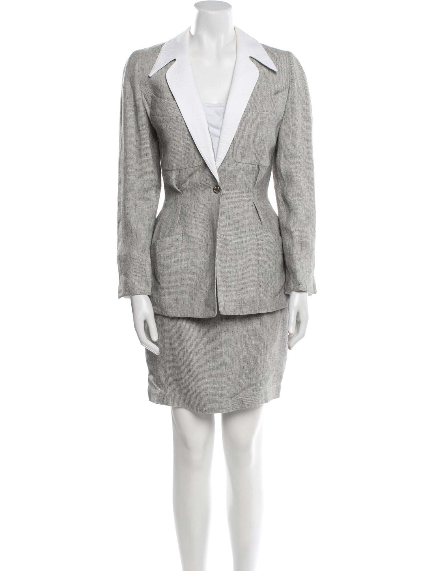Thierry Mugler Vintage 1999 Skirt Suit