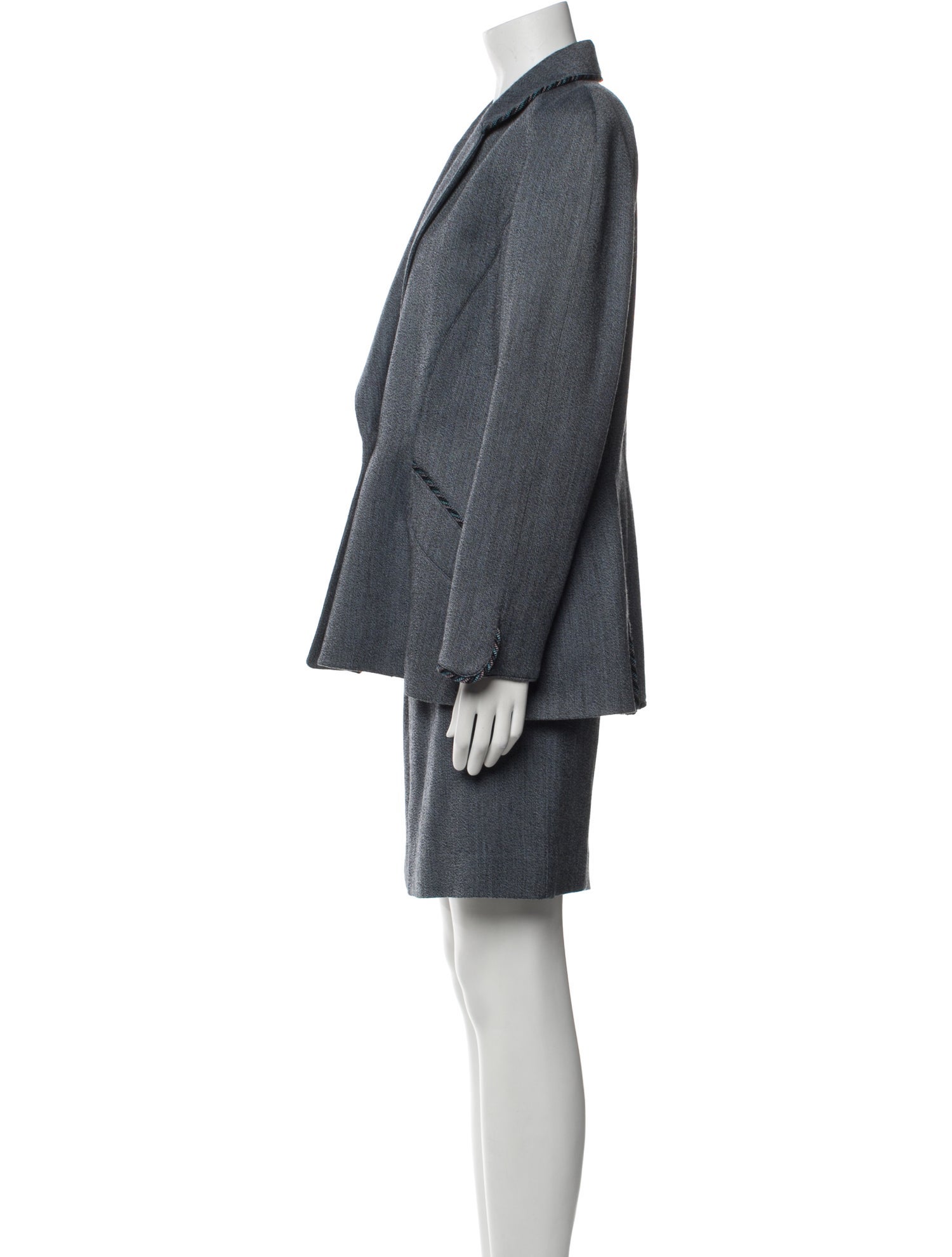 Thierry Mugler Vintage Late 1990's - Early 2000's Skirt Suit