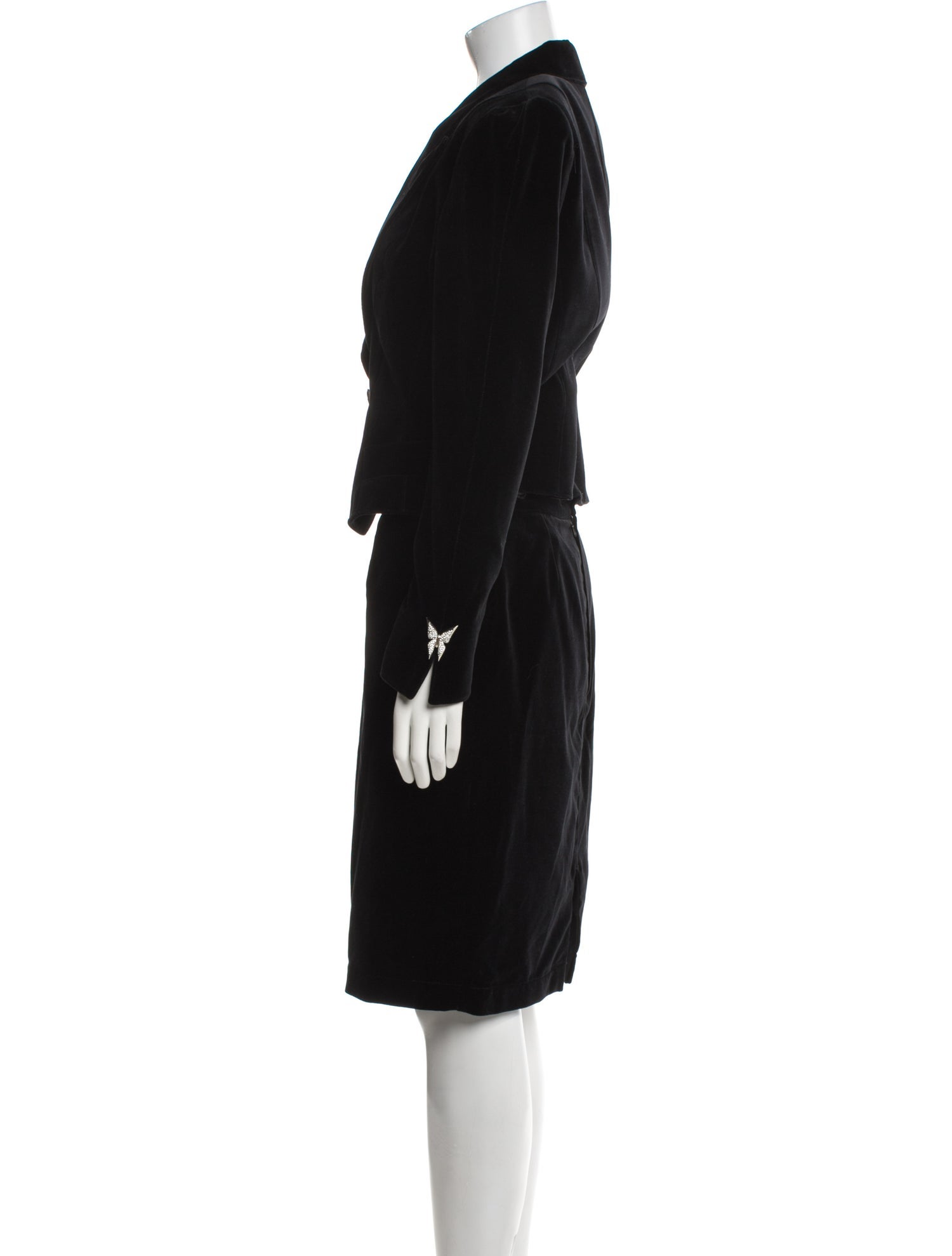 Thierry Mugler Vintage 1990's Skirt Suit