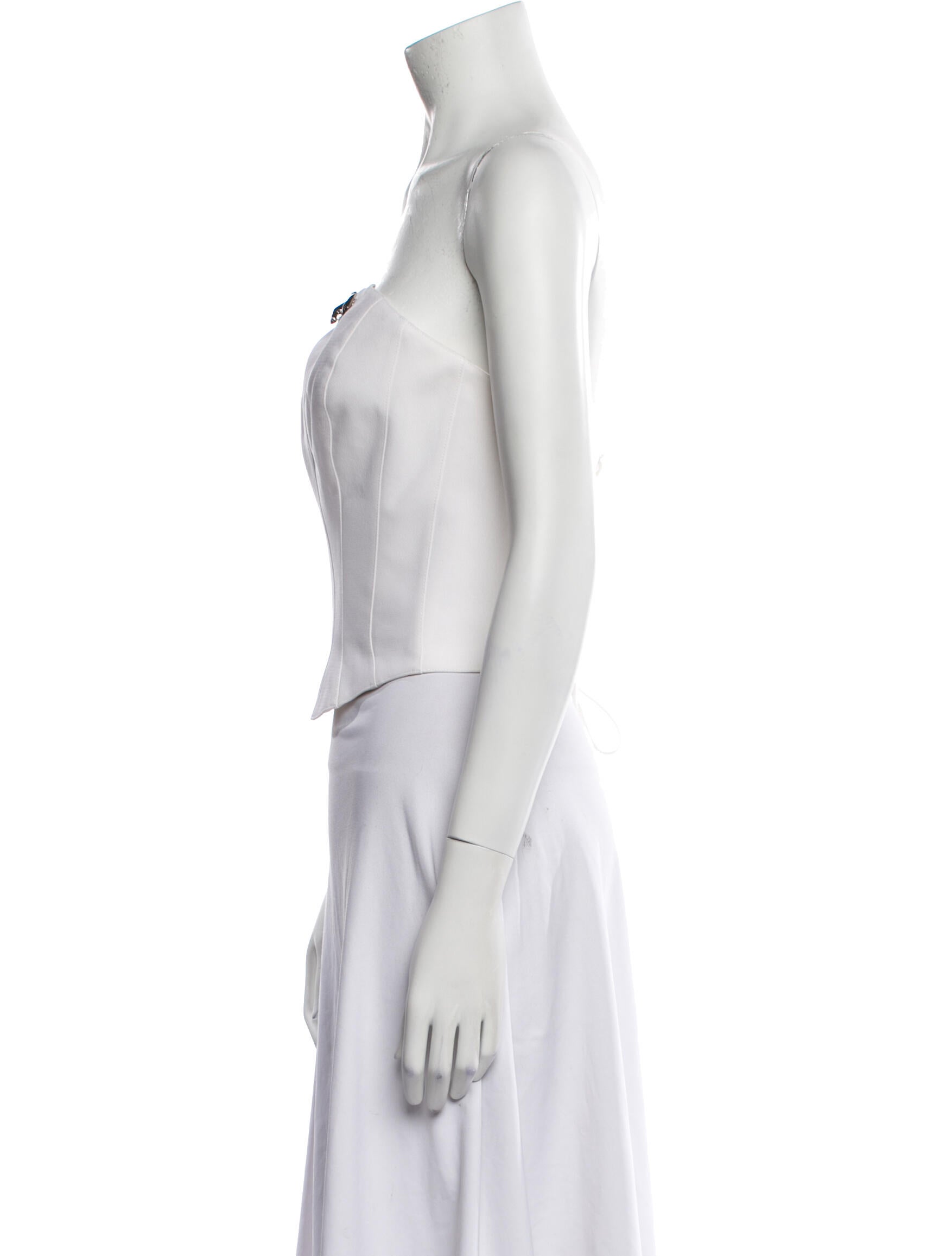 Thierry Mugler Vintage 1990's Crop Top