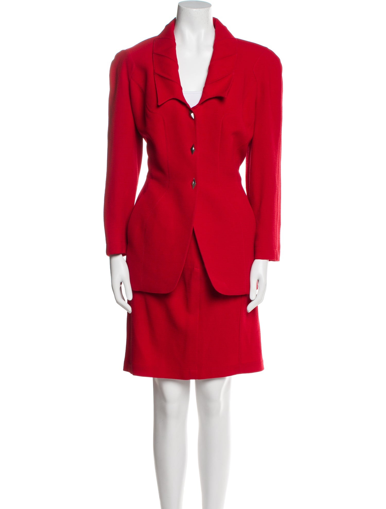 Thierry Mugler Vintage 1990's Skirt Suit