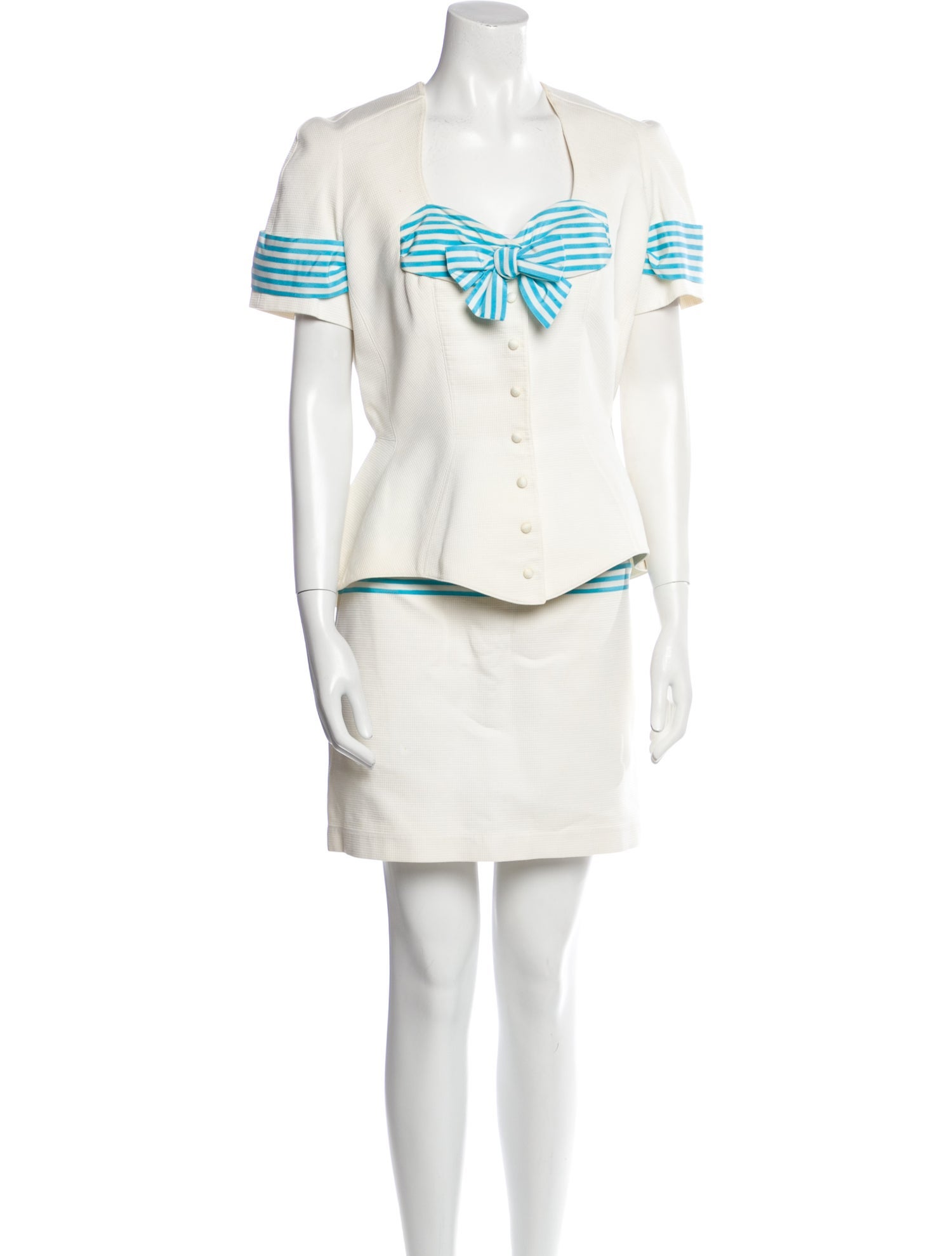 Thierry Mugler Vintage 1990's Skirt Suit