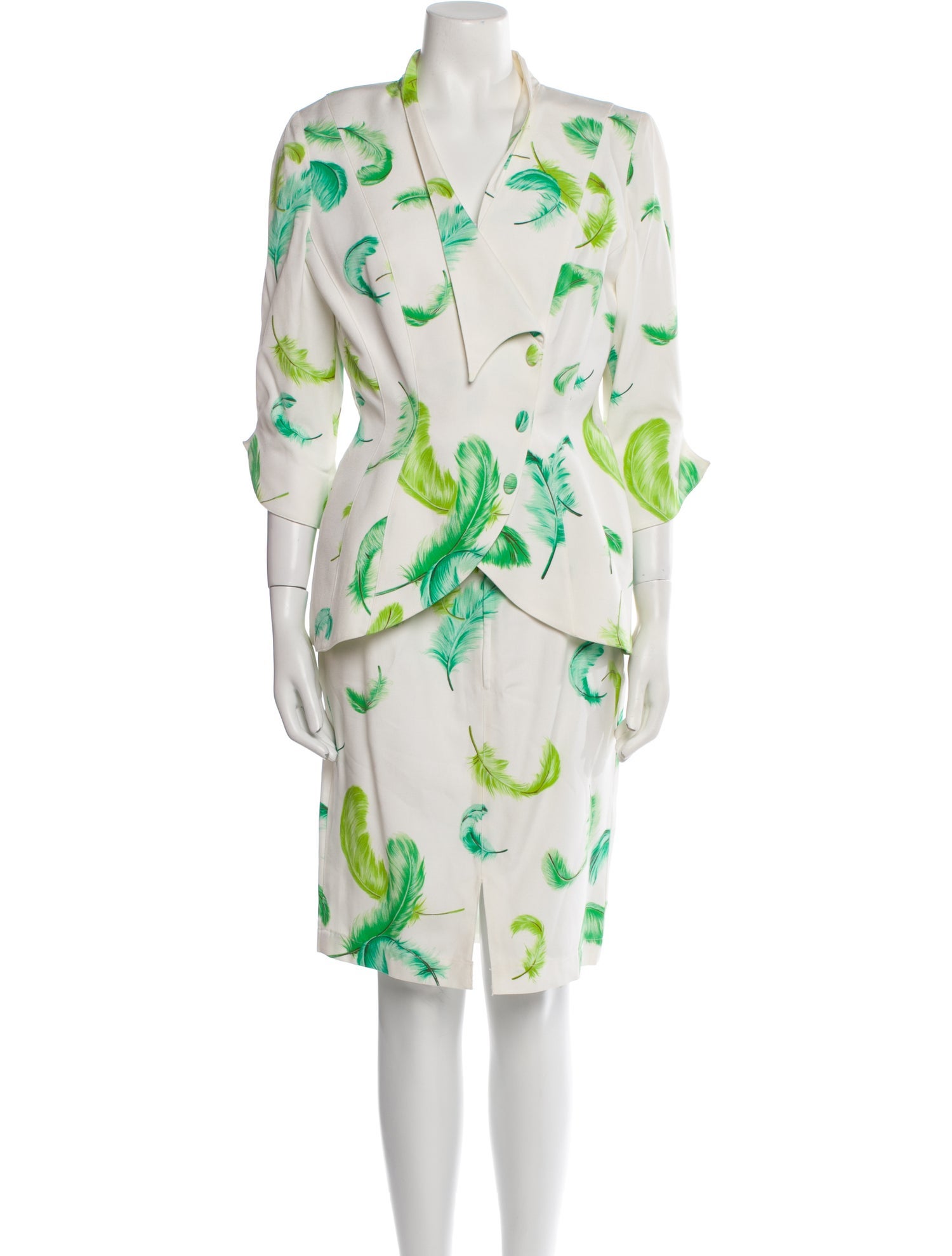 Thierry Mugler Vintage 1990's Skirt Suit