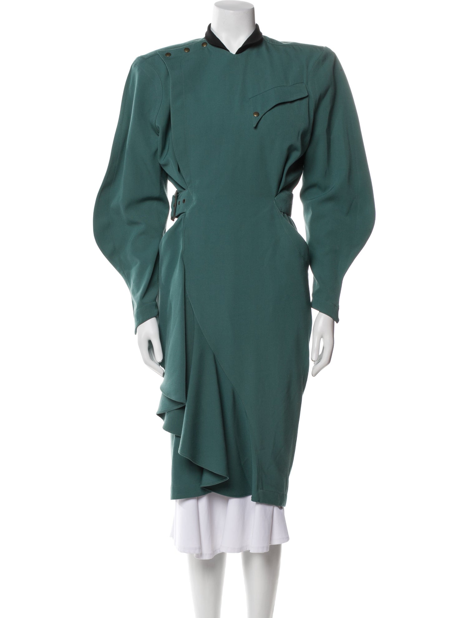 Thierry Mugler Vintage Midi Length Dress