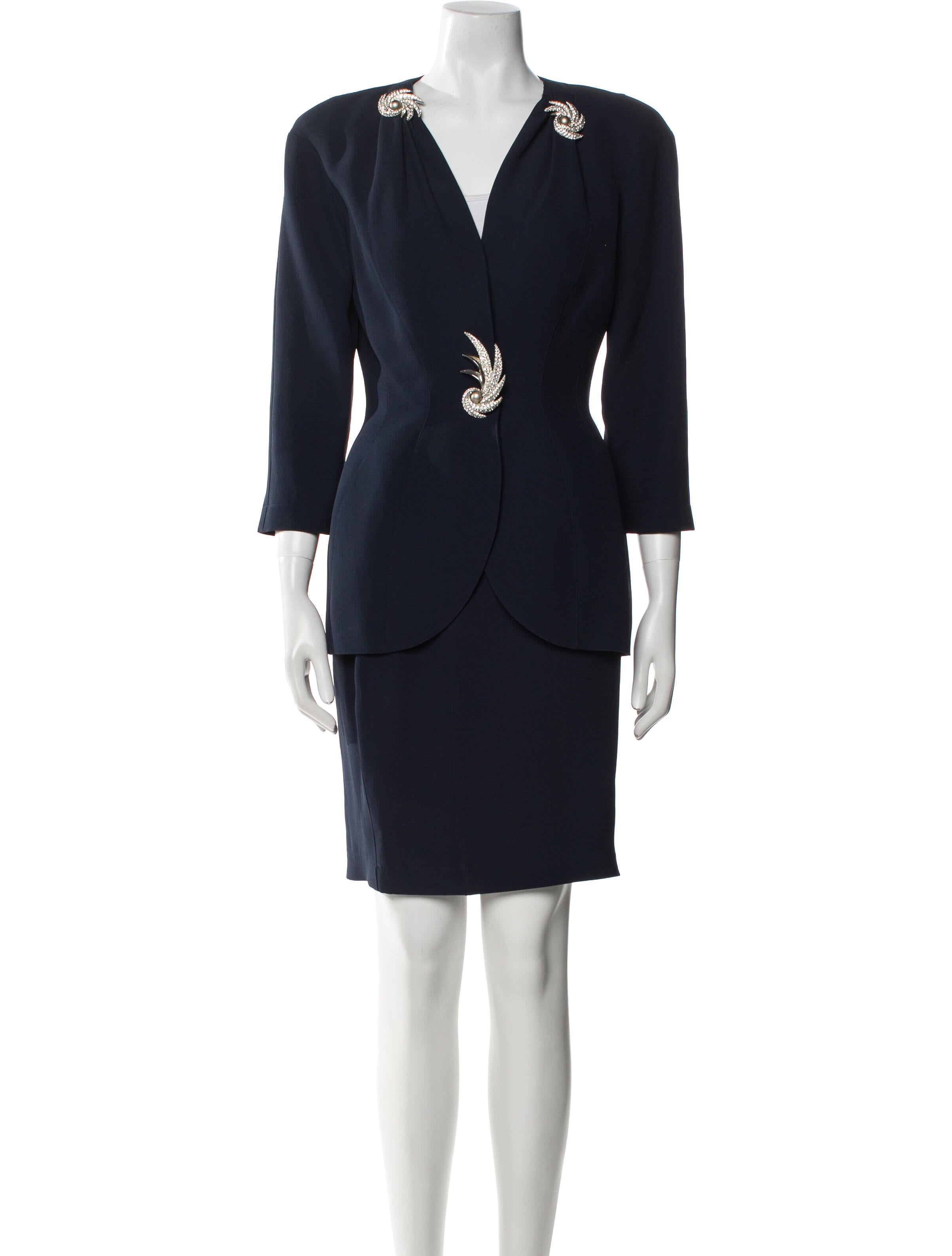 Thierry Mugler Vintage 1995 Skirt Suit
