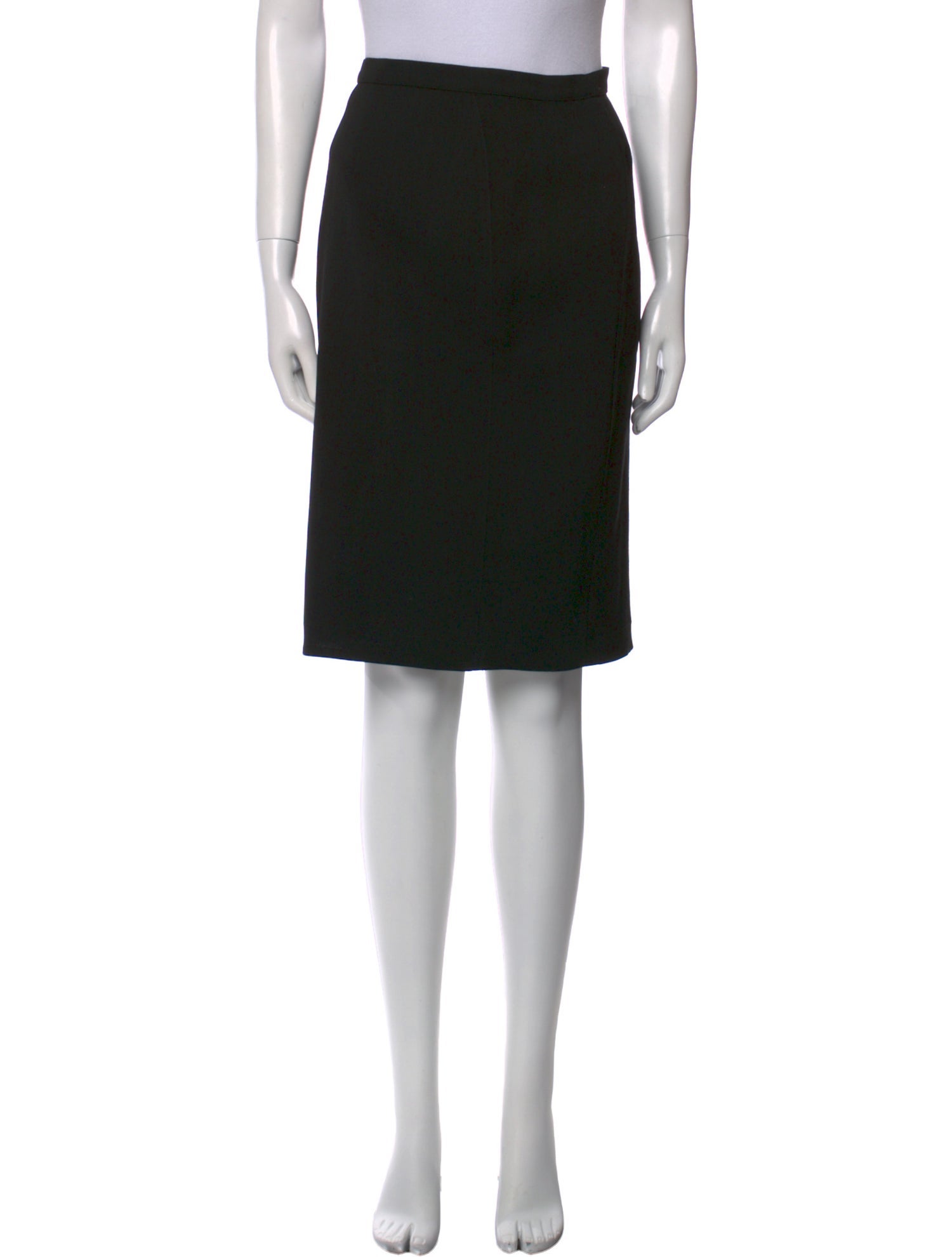 Thierry Mugler Wool Knee-Length Skirt