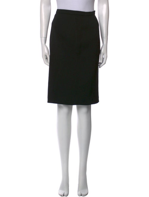 Thierry Mugler Wool Knee-Length Skirt